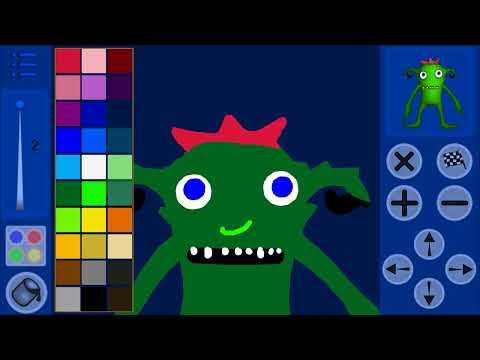 Paint Monsters At School Video