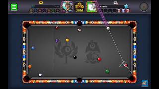 It's a cool looking cue, but the black hole doesn't have all that much time.    OOPS!