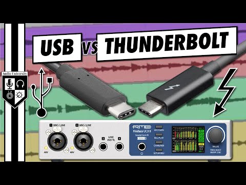 Thunderbolt לעומת  USB?