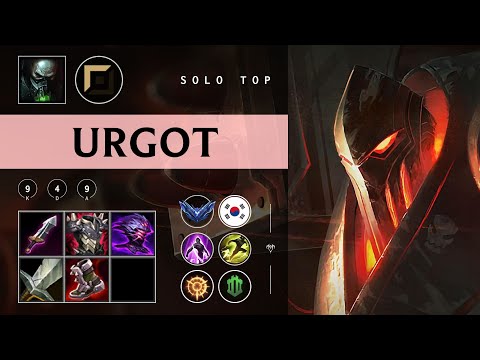 Urgot Top vs Renekton - KR Diamond Patch 25.24
