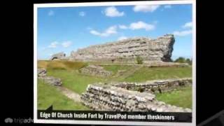 preview picture of video 'Richborough Roman Fort and Amphitheater Theskinners's photos around Richborough, England'