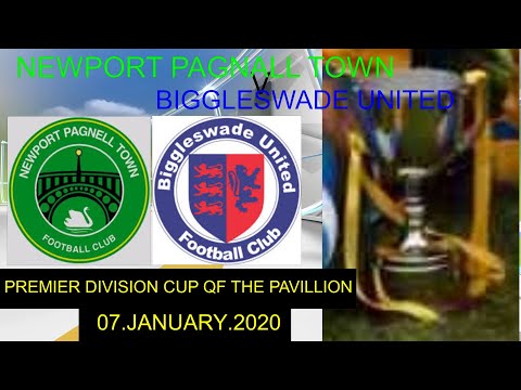 NEWPORT PAGNALL TOWN V BIGGLESWADE UNITED 07.JANUARY.2020