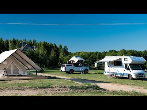 NEW Luxury Camping in Poland / Masuria !! Nowy Camping na Mazurach otwarty w 2021 r