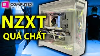 NZXT Unveils ALL NEW H3 & H9 Cases! - Computex 2025 NZXT Booth Tour