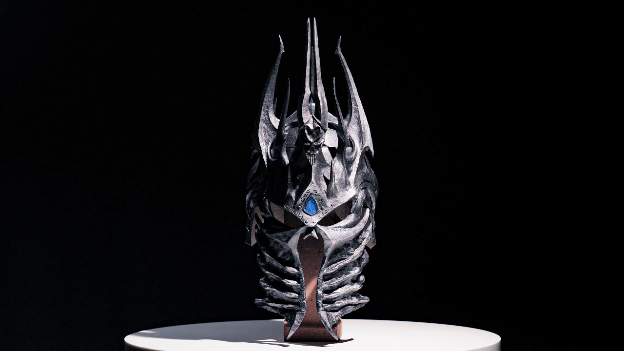 리치킹 투구 만들기