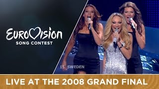 Charlotte Perrelli - Hero (LIVE) | Sweden 🇸🇪 | Grand Final | Eurovision 2008