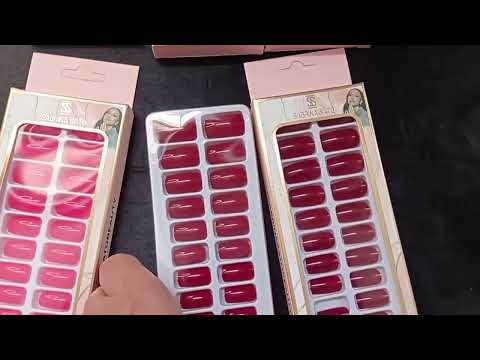 UNHA POSTIÇA QUADRADA SABRINA SATO COM 24 UN