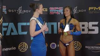 FMG International Sydney 2025 backstage interview with Anna