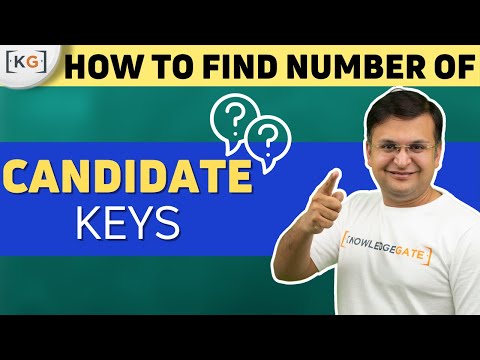 3.12 Finding Number Of Candidate Key