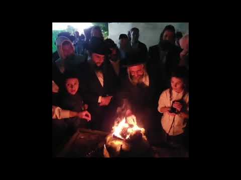 Rav Mota Frank At The Hadlakah Of R’ Yitzchak Abuchatzira In Meron Lag Ba’Omer 5783/2023