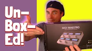 Video thumbnail for Singular Sound Midi Maestro Unboxed by The Pedal Guy