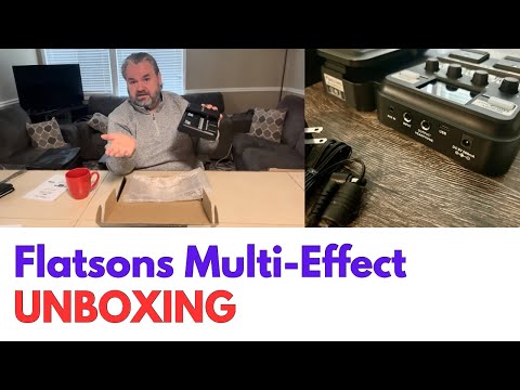 UNBOXING Flatsons Multi-Effects Pedal KMF-1