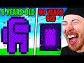 Reacting to Minecraft at Different Ages