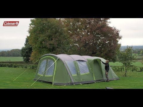 Coleman® Weathermaster 6XL Air Tent Pitching