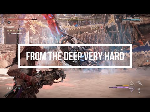From the Deep (Very Hard) Arena Step by Step Guide Horizon Forbidden West