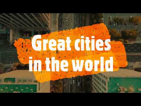 Cities of the world with inspiring background music - Music with no copyright