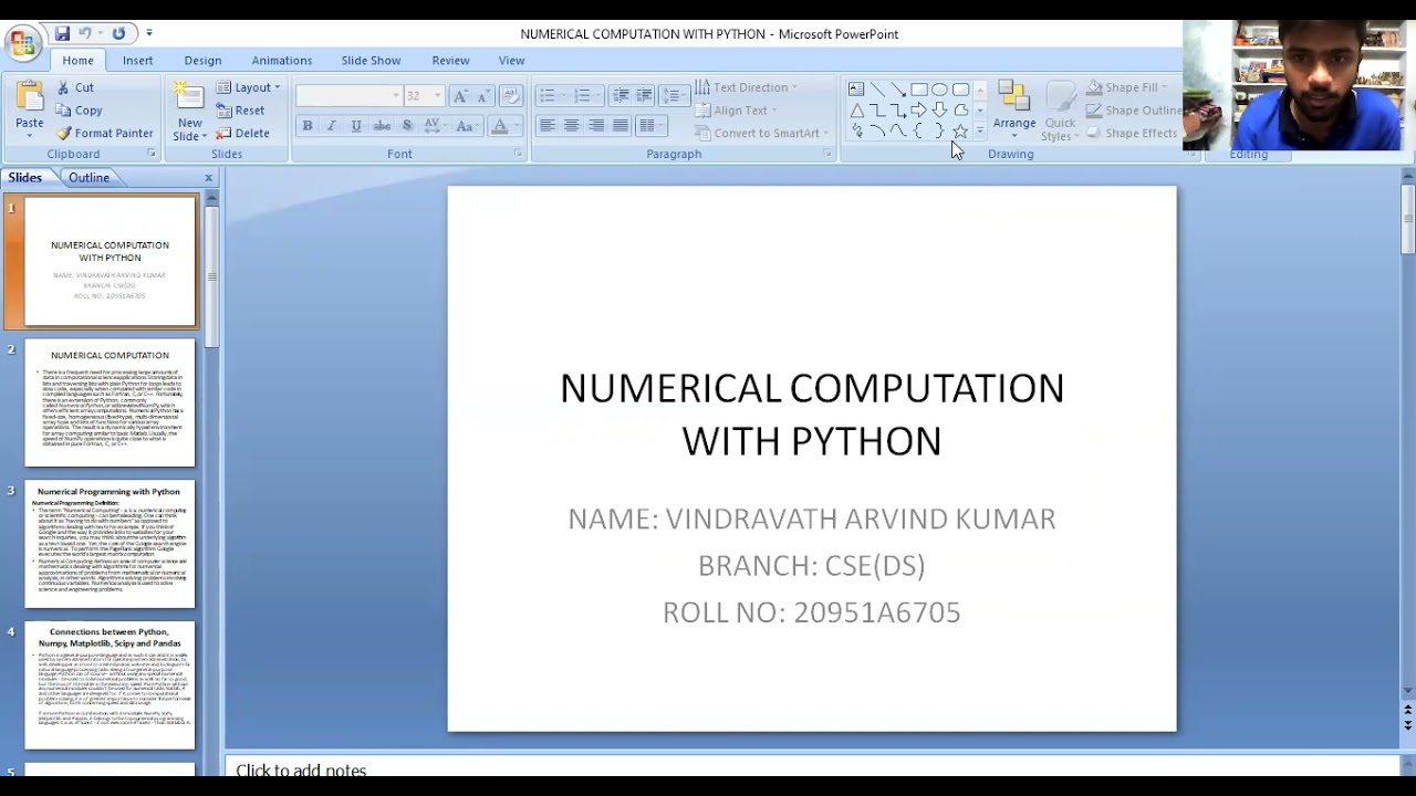 NUMERICAL COMPUTATION WITH PYTHON 🔥🔥🔥🔥