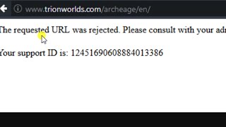 Chrome The Requested URL Was Rejected. Please Consult With Your Administrator Fi