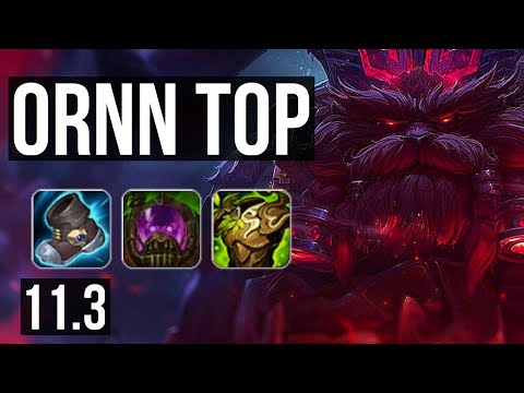 ORNN vs GNAR (TOP) | 4/1/13, 1000+ games, 1.4M mastery | KR Diamond | v11.3