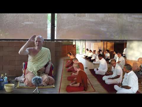"Break free from the prison of avijja" Dhammatalk by Ajahn Martin (13/01/19)