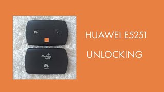 How To Unlock Huawei E5251 MTN, Africel Etc
