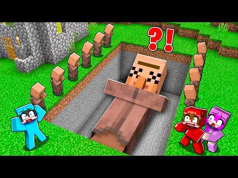 I Found the SECRET of the BURIED VILLAGER in Minecraft...