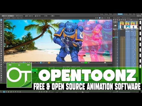 OpenToonz Animation Powerhouse Software (Free & Open Source!)