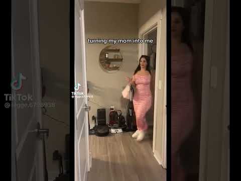 turning my mom into me #shorts