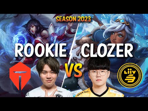 TES Rookie vs LSB Clozer - Rookie AHRI vs Clozer TALIYAH Mid - Patch 13.18 KR Ranked