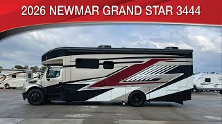 A preview image of the linked video showcasing 2026 Newmar Grand Star 3444