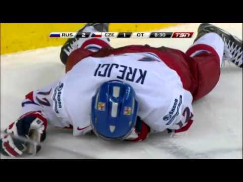 World Junior Championships 2012 - Quarterfinal: Russia - Czech Republic [RUS-CZE] 2-1 OT