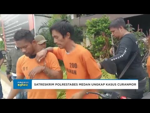 SATRESKRIM POLRESTABES MEDAN UNGKAP KASUS CURANMOR