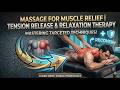 Inner Thigh Vibration Massage For Deep Muscle Relief Relaxation Circulation Therapy Routine