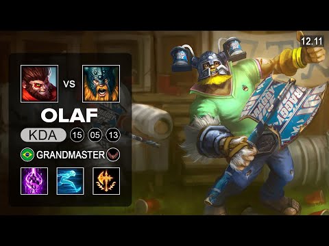 Olaf vs Wukong Top - BR Challenger - Patch 12.11 Season 12