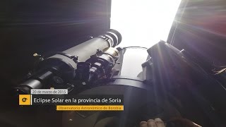 preview picture of video 'Eclipse de sol en la provincia de Soria 2015'