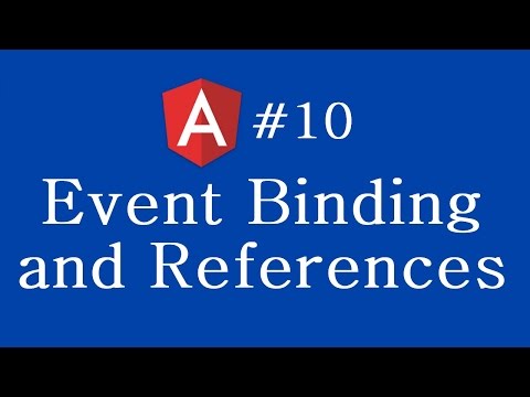 Angular 2 Tutorial 10 Event Binding and References