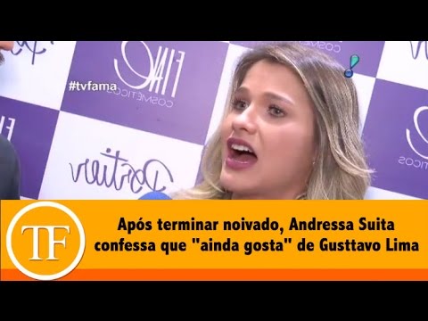 After ending her engagement, Andressa Suita confesses that she "still likes" Gusttavo Lima.