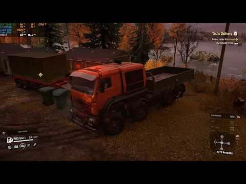 SnowRunner Walkthrough Part 45 - "Tools Delivery" [2160p60]