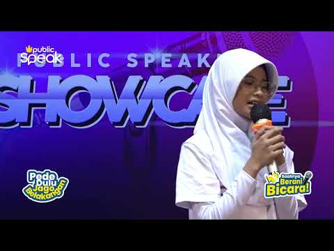 Video dokumentasi unjuk keberanian bicara dan public speaking siswa Speak Corner Serang episode 20