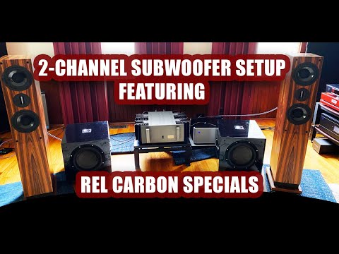 REL Carbon Special And How To Setup Stereo Subwoofers In a 2 Channel Audio System - REL Review.