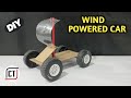 How To Make Wind Powered Car DIY Car