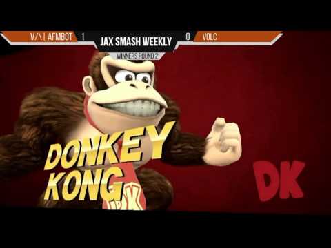 Jax Smash Weekly 4/21/16 - Afmbot(DK) Vs. Volc(Yoshi,Olimar) WS