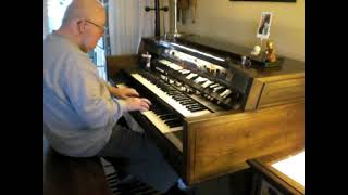 Mike Reed plays &quot;The most wonderful Time of the Year&quot; on his Hammond Organ