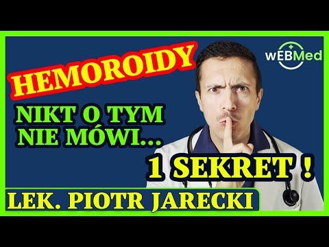 Zastosuj 1 PROSTĄ metodę DZIŚ, aby POZBYĆ się HEMOROIDÓW! #zdrowie #sekret