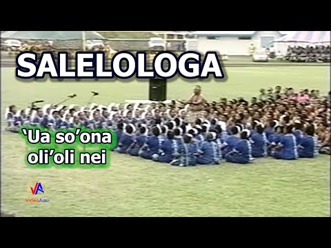 SALELOLOGA : Pese fa'aleaganu'u { 'Ua so'ona oli'oli nei } with lyrics