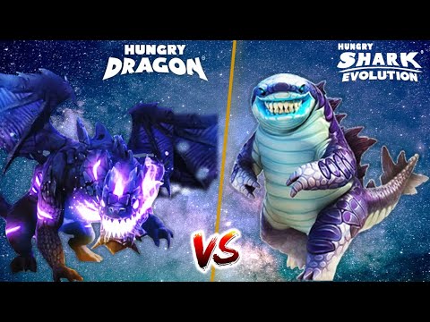 UMBRA VS SHARKJIRA | Hungry Dragon VS Hungry Shark Evolution | Gameplay Walkthrough #13