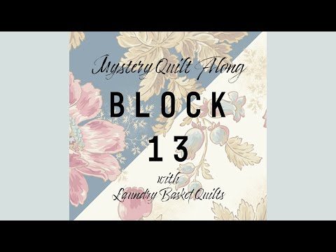 Quilting Window - Mystery Quilt 2020 Block 13
