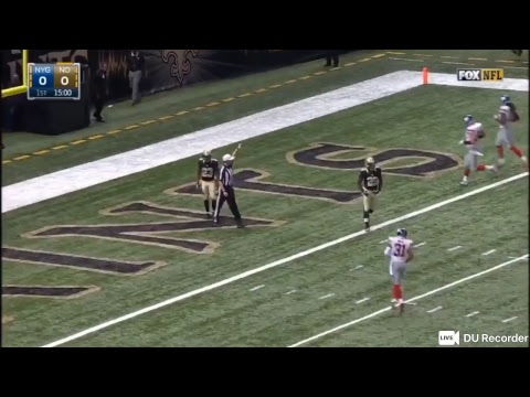 Saints vs giants 2015 battle in the dome