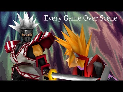 Battle Arena Toshinden 4 - Every Game Over Scene