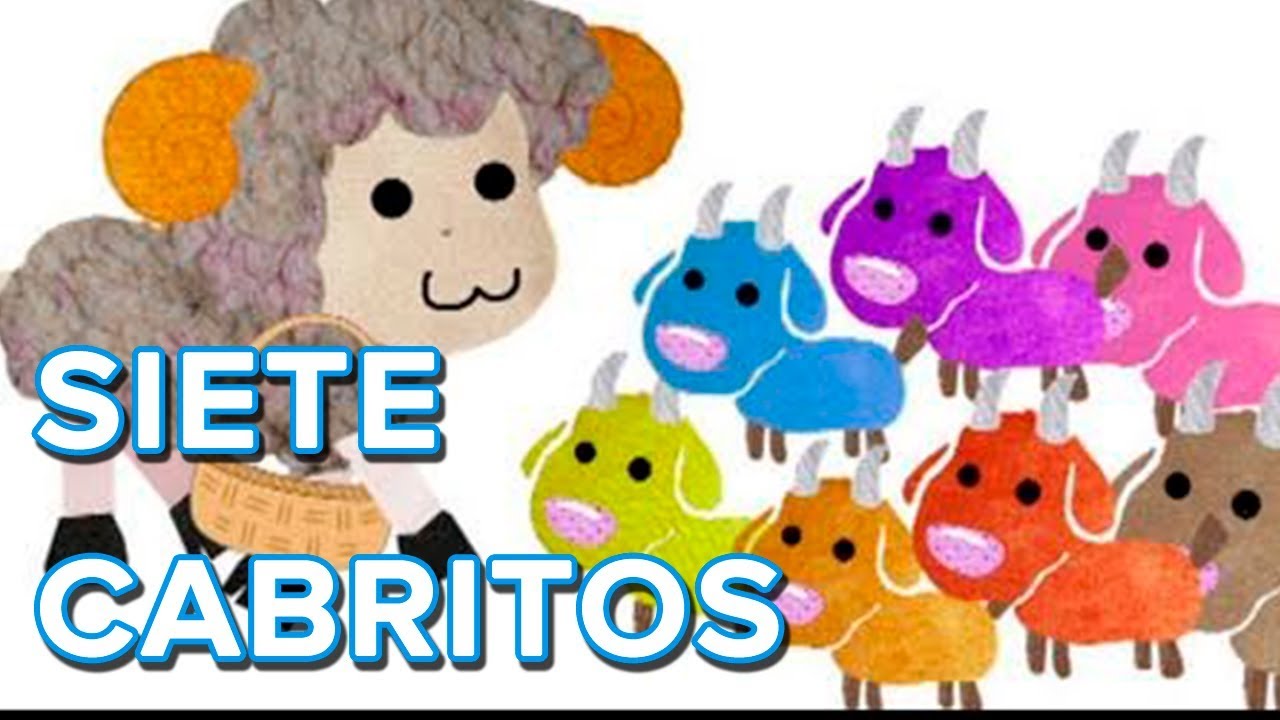 Los siete cabritos y el lobo, cuento infantil